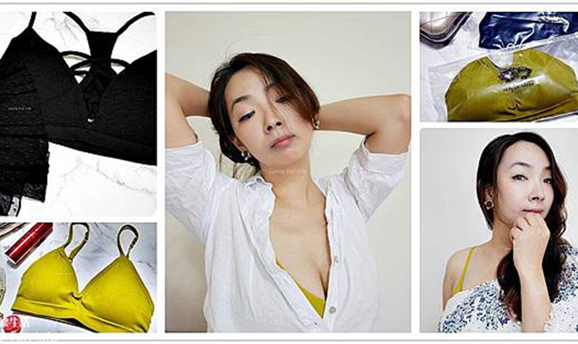 【Comfy寫意 、Hottie辣妞】穿搭 內著|布拉蕾Bralette 法式無鋼圈內衣