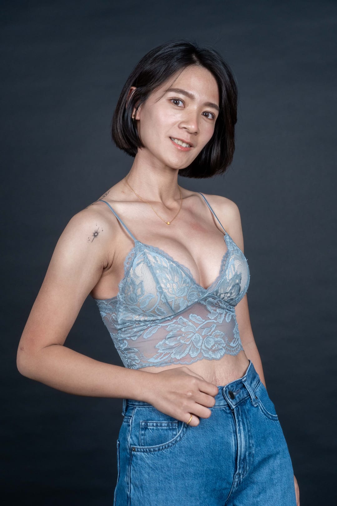 Flipped 藍灰色 實穿
